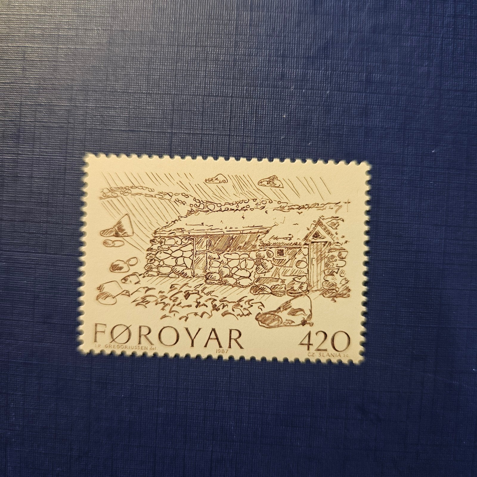 Denemarken Faeröer nr 146 pf, Ophalen of Verzenden, Denemarken, Postfris