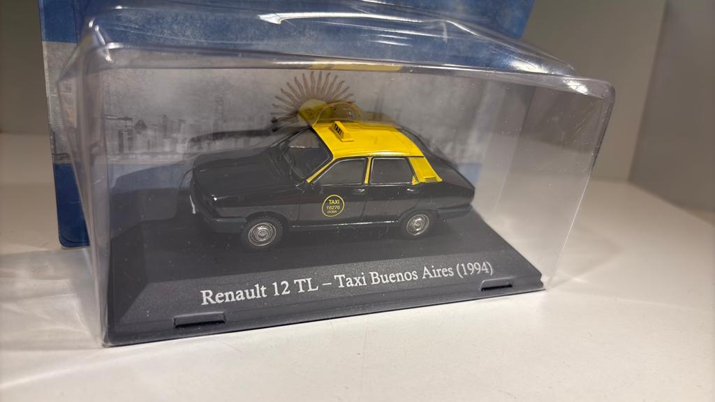 Renault 12 tl taxi 1994 altaya 1.43, Overige merken, Auto, Ophalen of Verzenden, A