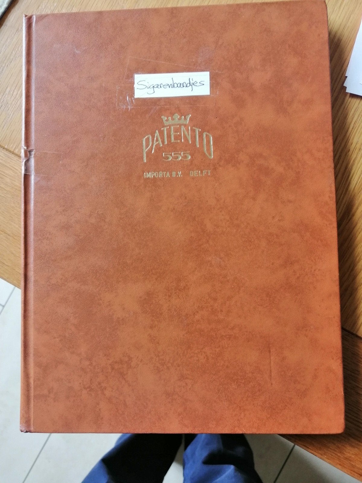 IMPORTA PATENTO 555 album met sigarenbandjes, Ophalen of Verzenden, Nederland
