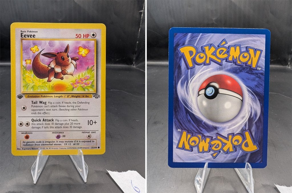 Eevee Jungle (JU 51) - Near Mint, Ophalen of Verzenden, Zo goed als nieuw, Losse kaart