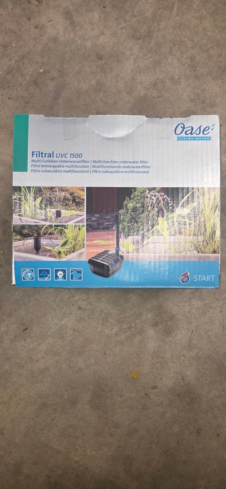 Oase Filtral UVC 1500 vijverfilter - Nieuw in doos, Ophalen of Verzenden, Nieuw, Vijverfilter