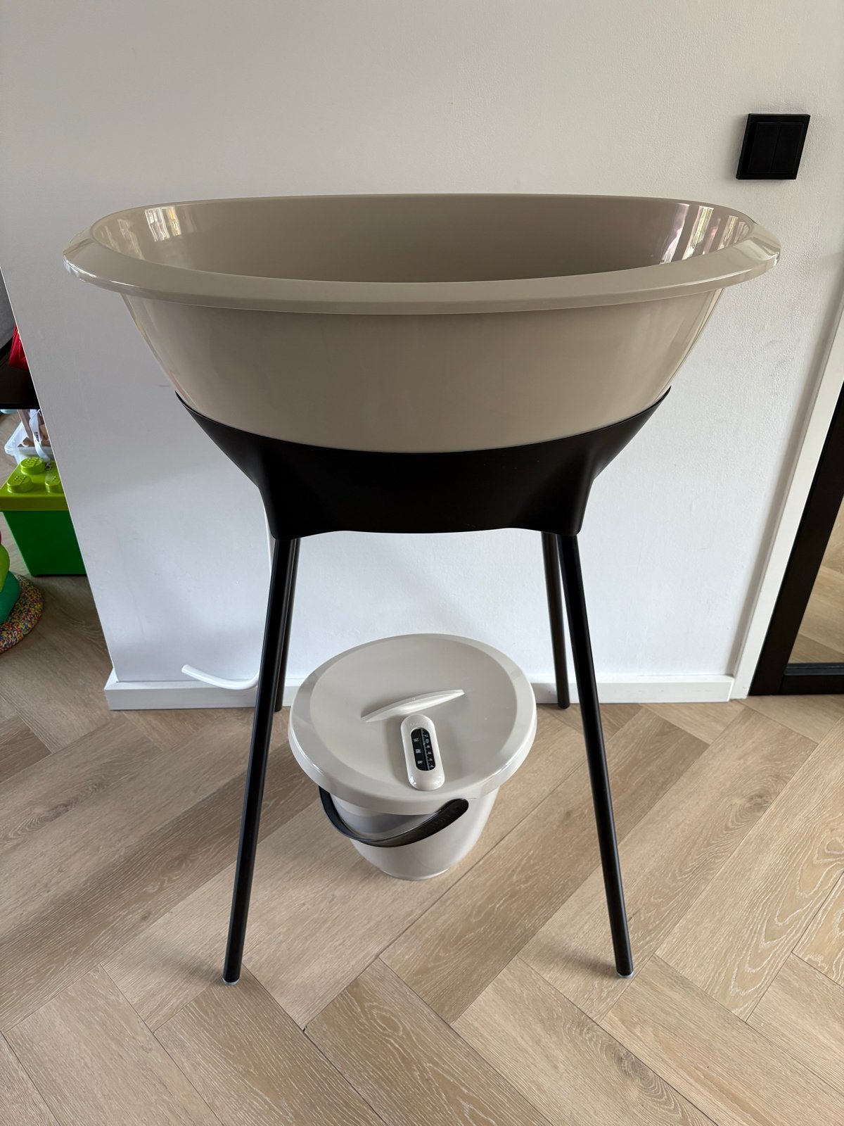 Luma Baby Badje met emmer en thermometer, Kinderen en Baby's, Overige merken, Ophalen of Verzenden, Zo goed als nieuw, Badje
