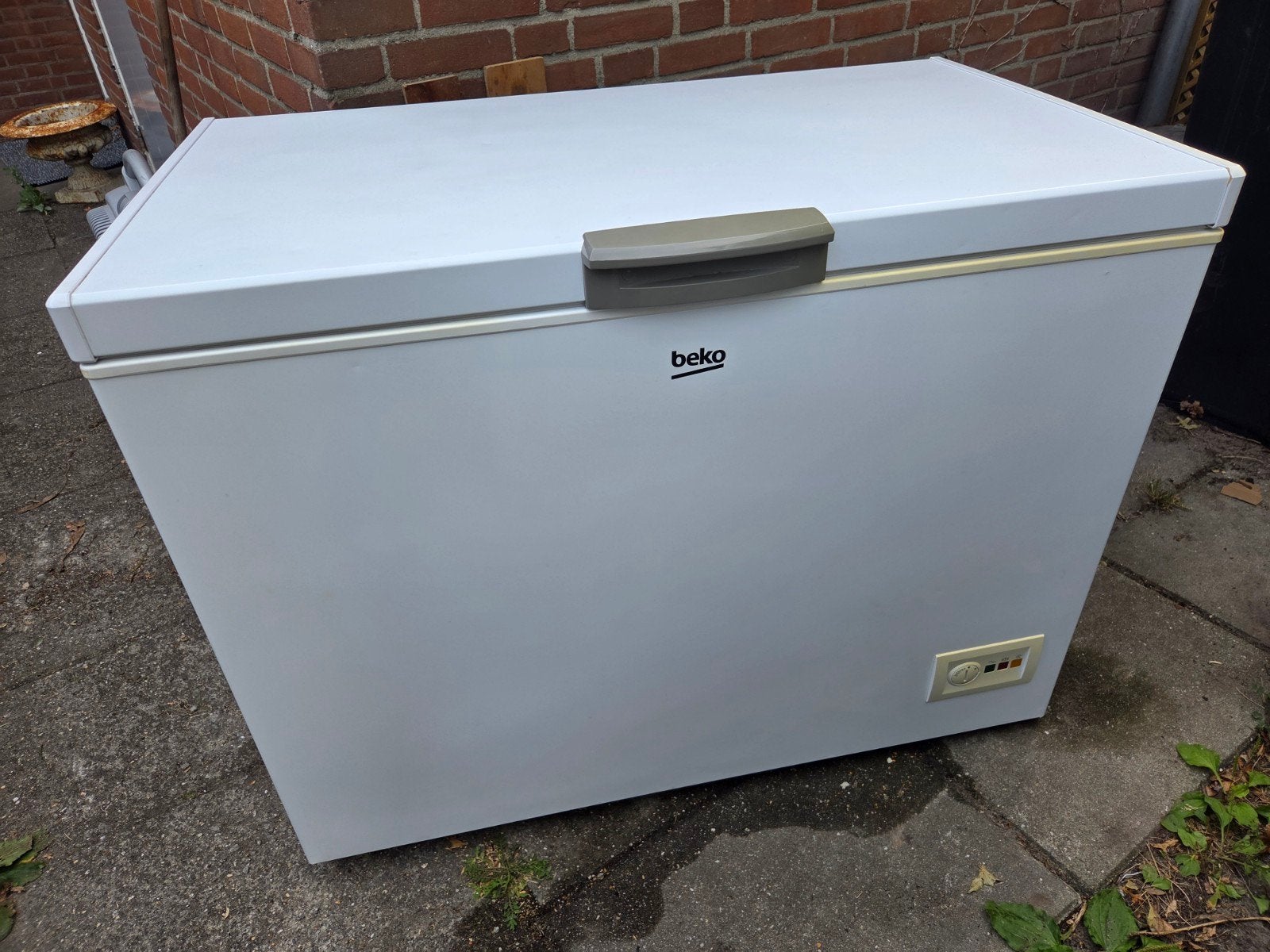 Beko Vrieskist 298 liter - Ruime en Betrouwbare Vriezer, Witgoed en Apparatuur, Vriezers en Diepvrieskisten, Vrieskist, Gebruikt