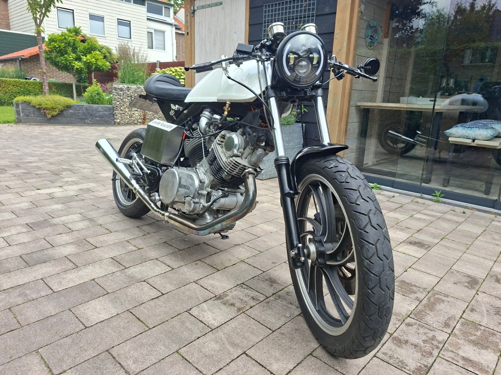 Yamaha XV750 Cafe Racer 1982, 750 cc, 2 cilinders, LED Verlichting, Particulier