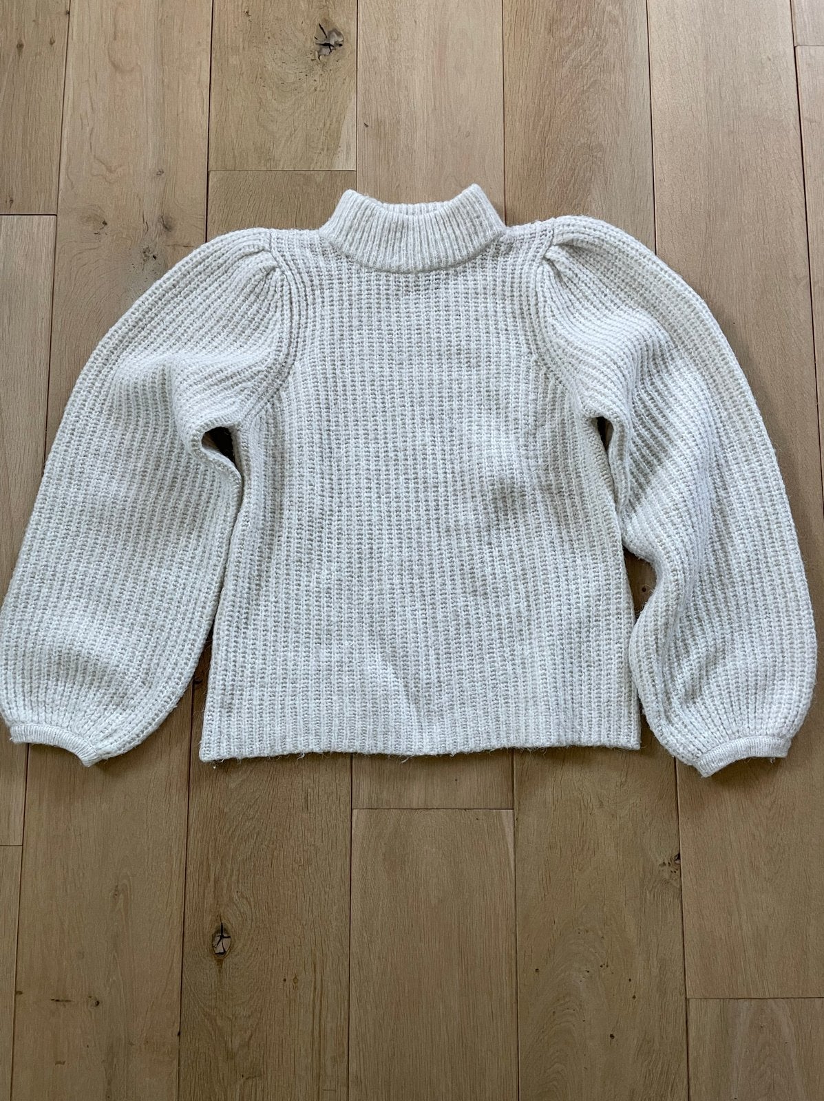 Trui - maat M - merk Vero Moda - Witte Gebreide Trui Maat M, Ophalen of Verzenden, Zo goed als nieuw, Maat 38/40 (M), Wit