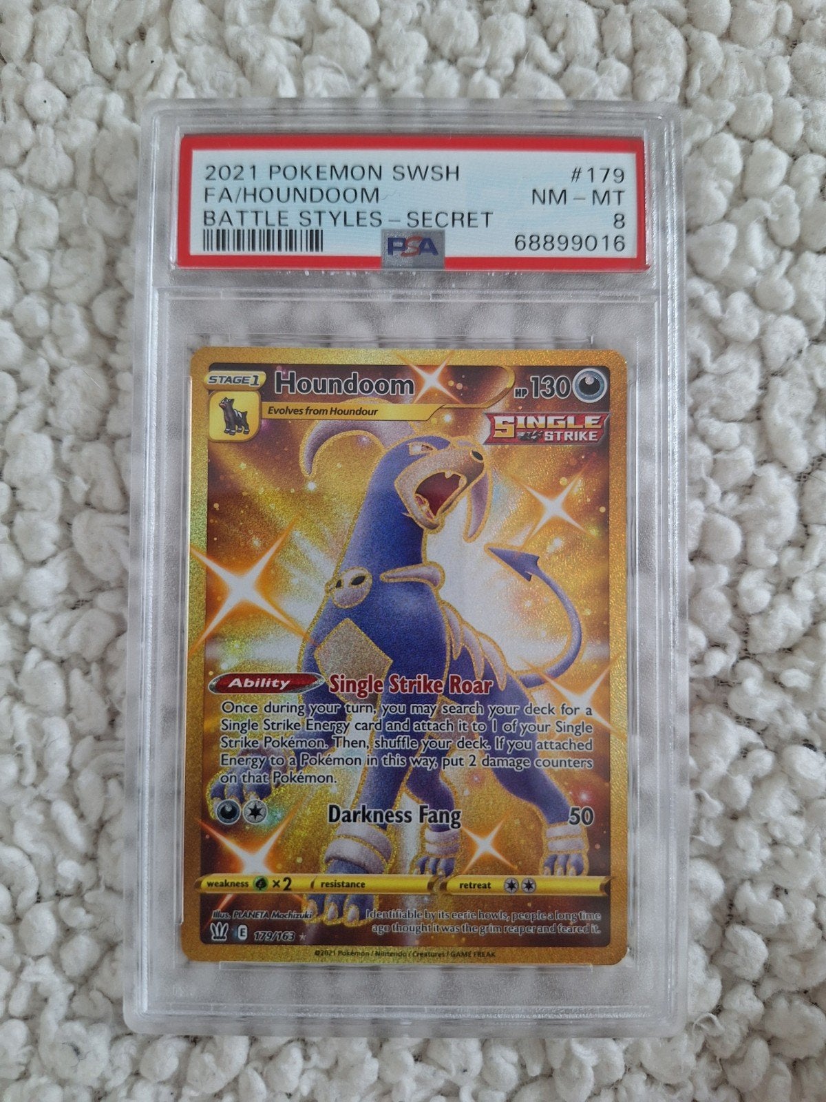 Pokemon Gold card graded slabs, Ophalen of Verzenden, Zo goed als nieuw