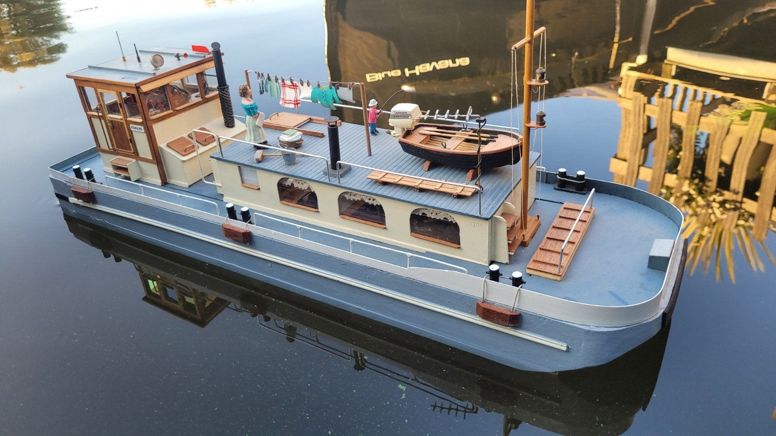 woonschip 70 cm, Ophalen, 1:32 tot 1:50