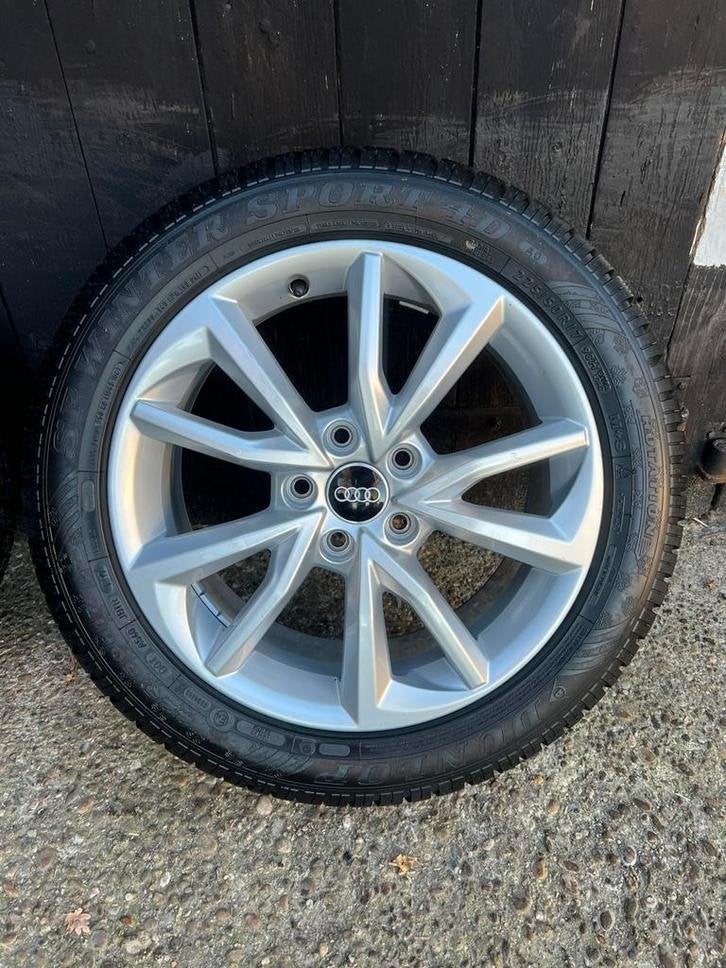 Originele Audi tt a3 a4 winter wielen 5x112 dunlop 17? set, Niet ingevuld, Gebruikt, Banden en Velgen, Niet ingevuld