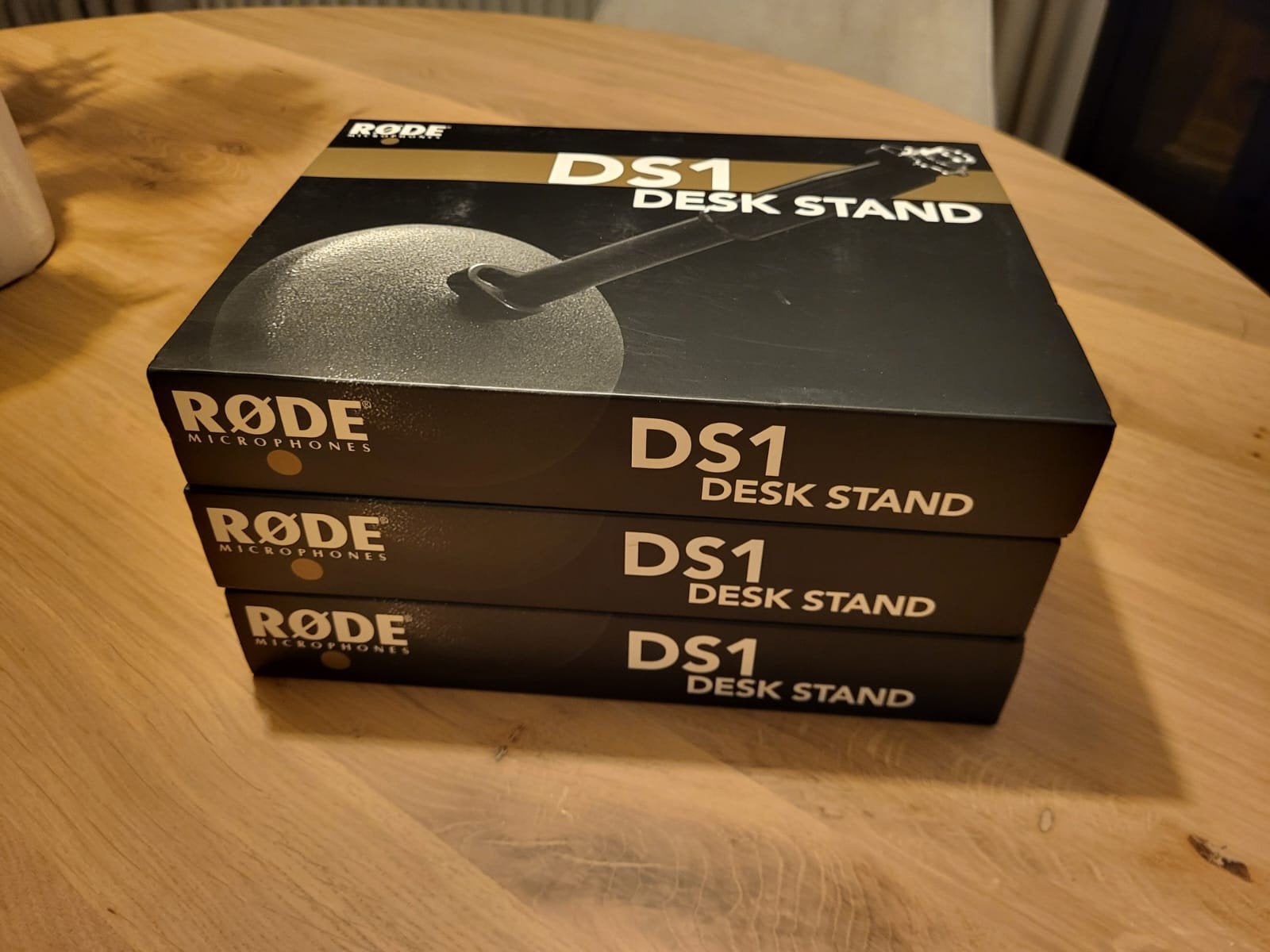 3x Rode DS1 Desk Stand - Microfoonstandaard ZGAN, Muziek en Instrumenten, Microfoons, Ophalen of Verzenden, Zo goed als nieuw