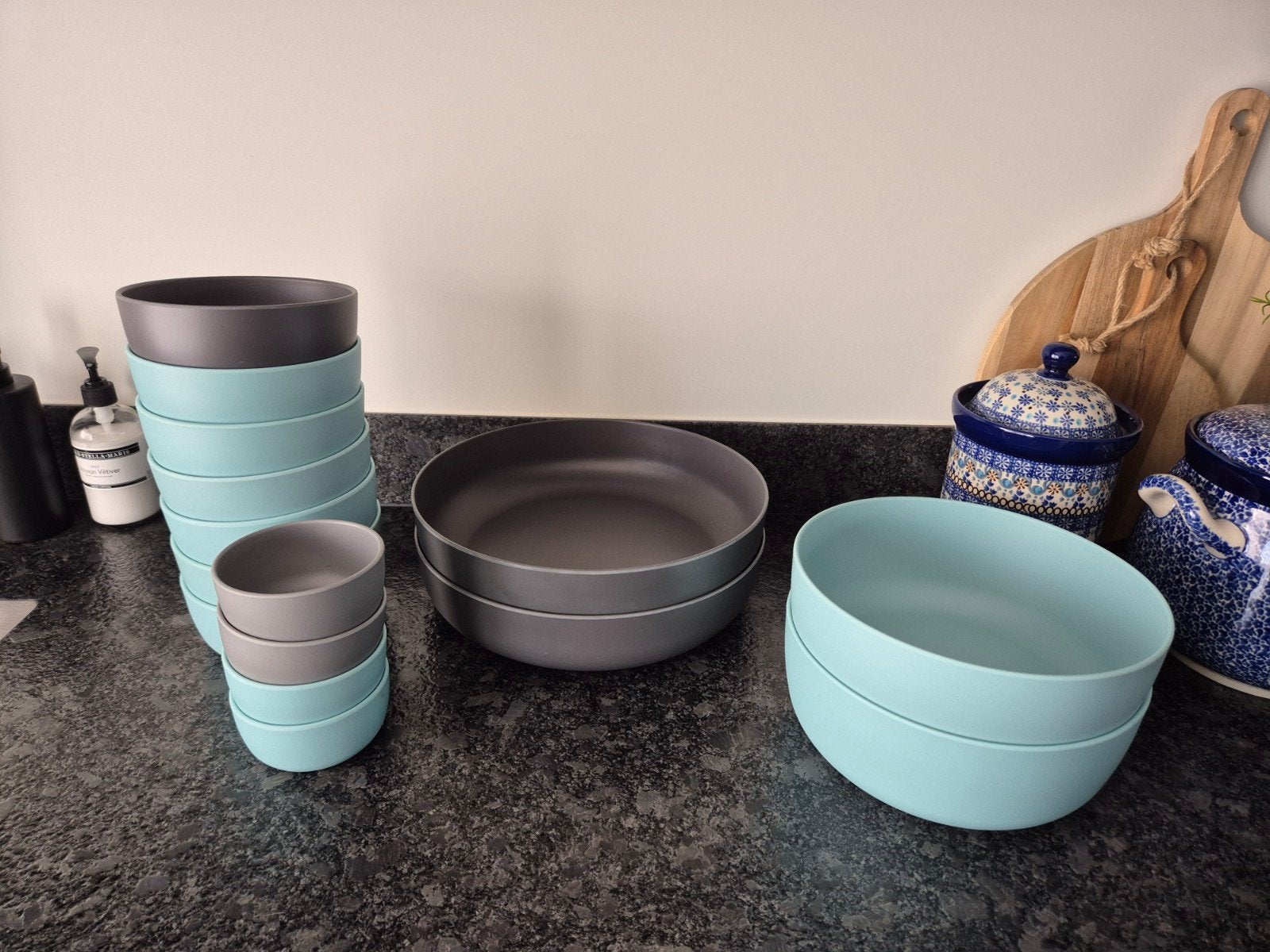 Royal vkb buitenservies Albert Heijn, Ophalen of Verzenden, Overige stijlen, Schaal of Schalen