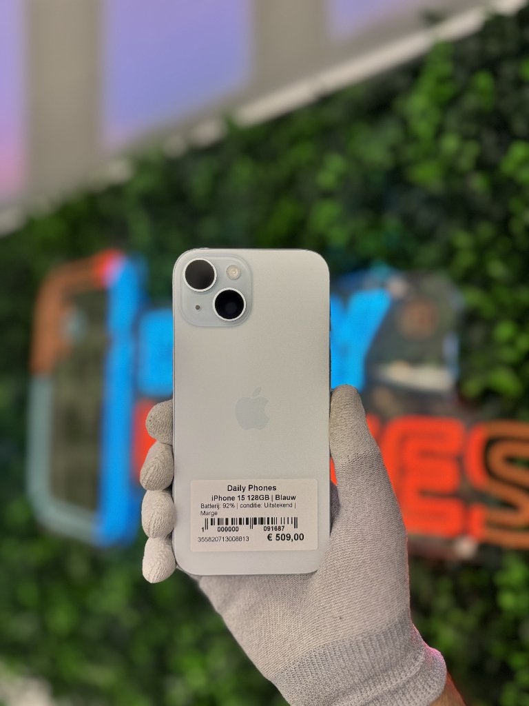 Zo goed als nieuw Apple iPhone 15 128GB, Ophalen of Verzenden, Zo goed als nieuw