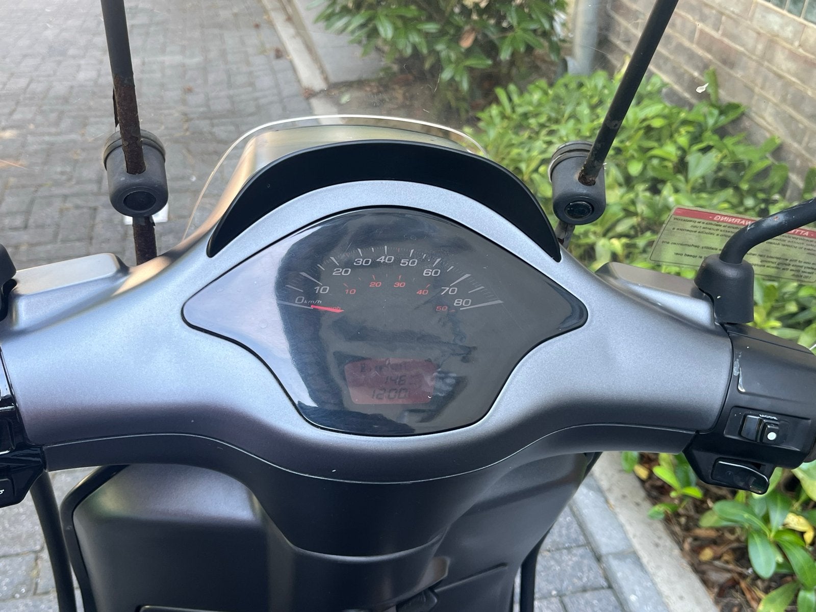 Vespa Sprint Matgrijs Iget E4 - Zo goed als nieuw, Ophalen of Verzenden, Zo goed als nieuw, Benzine, Vespa