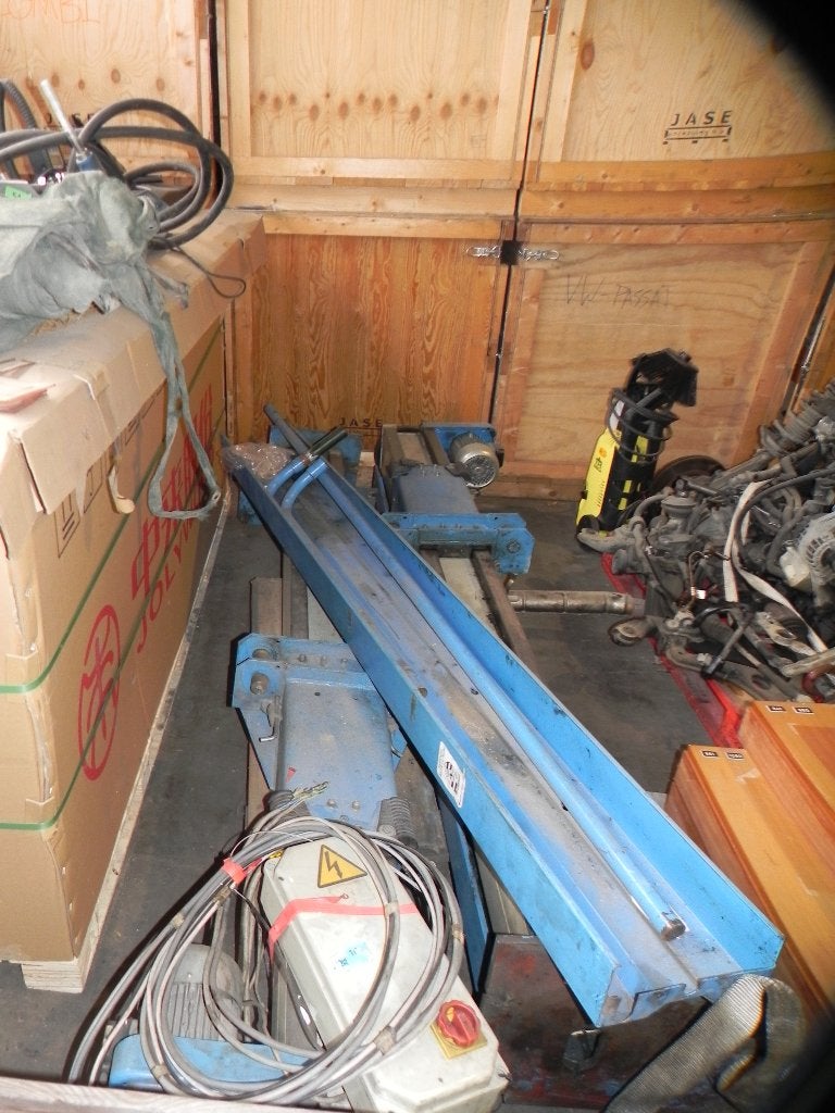 Hefbrug 2 pilaar voor garage of werkplaats voor auto`s, Ophalen, Gebruikt
