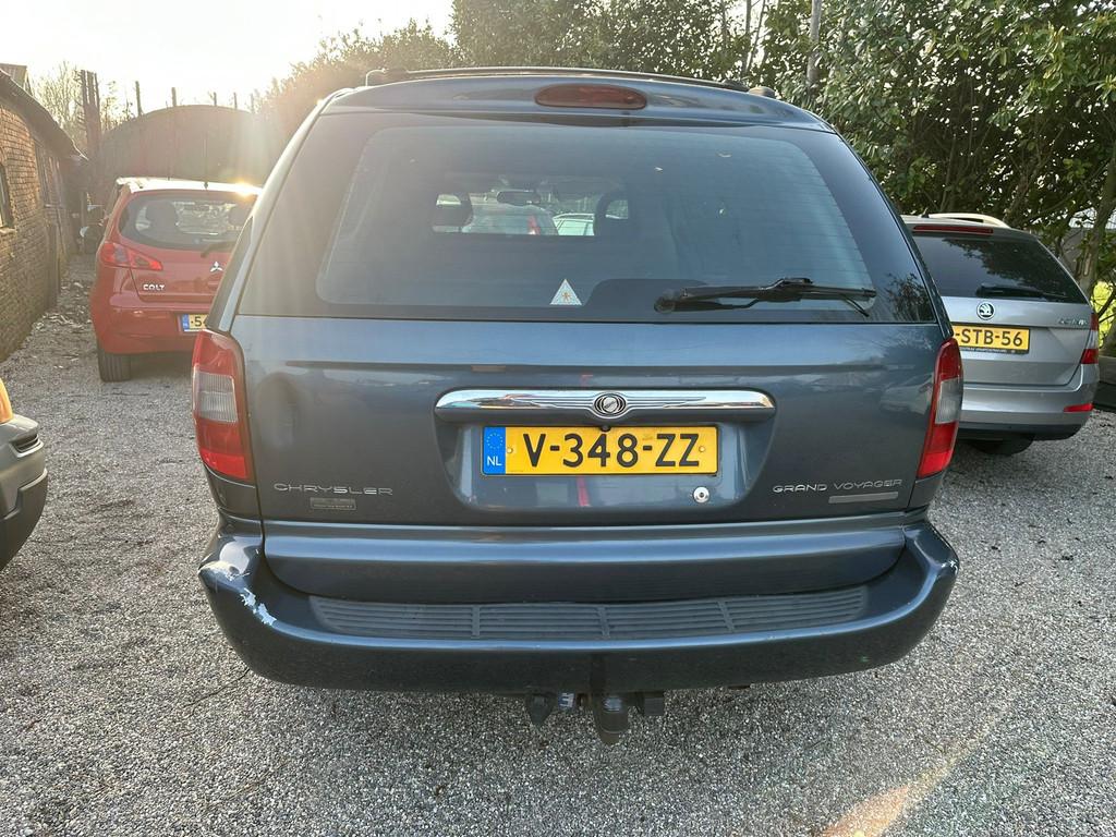 Chrysler Grand Voyager 3.3i V6 LX AWD LPG G3 Grijs Kenteken, Auto's, Bestelauto's, Automaat, 3301 cc, 450 kg, Gebruikt