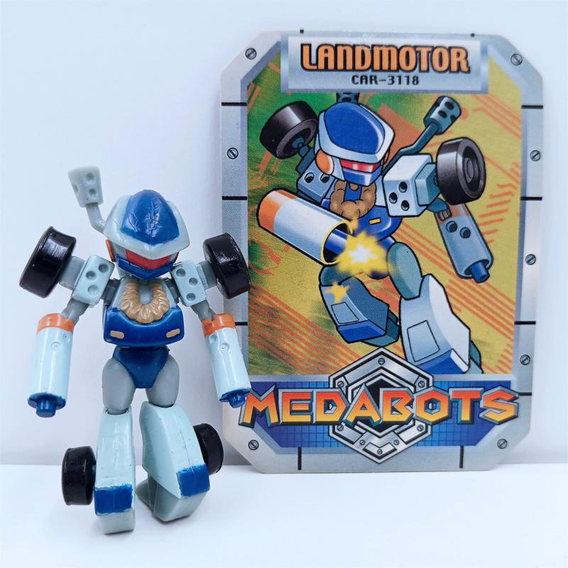 Medabots Landmotor Hasbro 2001 Toy Figure, Ophalen of Verzenden, Zo goed als nieuw