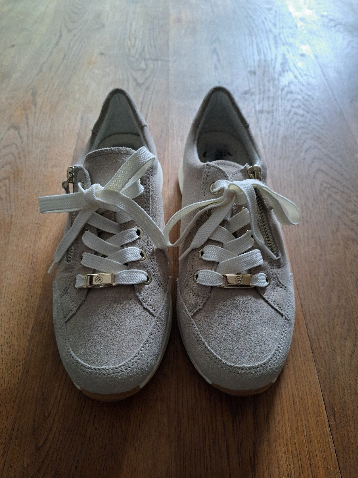 Ara High Soft sneakers met veters en rits, maat 38, nieuw, Kleding | Dames, Beige, Nieuw, Ophalen of Verzenden, Sneakers of Gympen