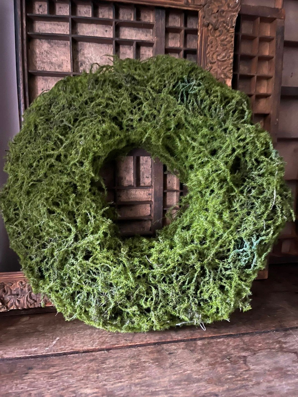 kunst mos krans, Huis en Inrichting, Woonaccessoires | Kransen, Nieuw, Ophalen of Verzenden, X, X
