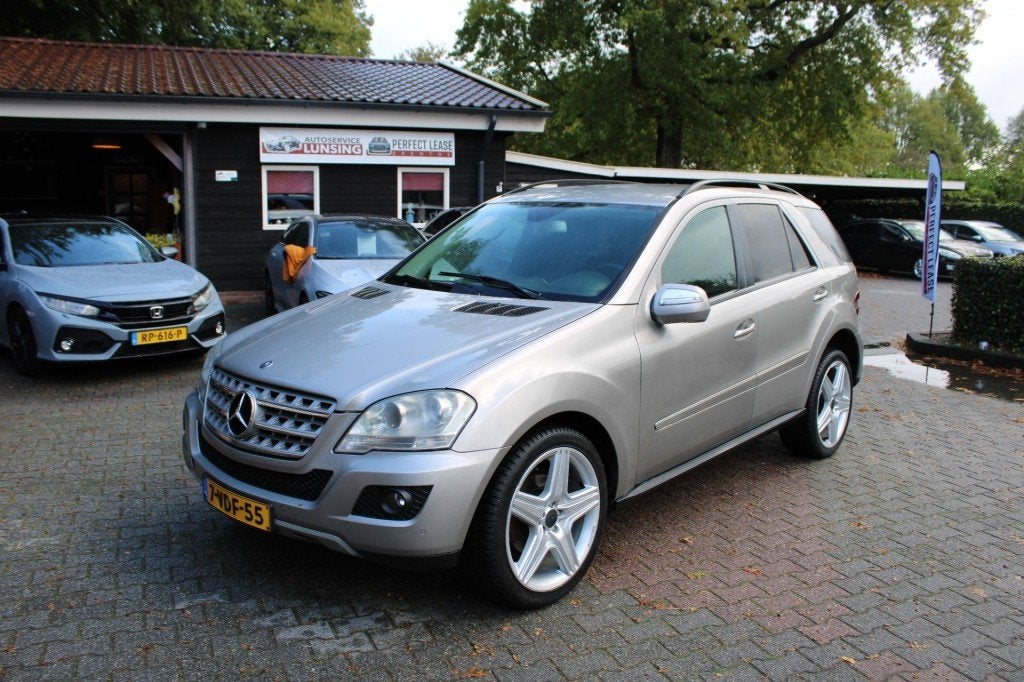 Mercedes-benz ML-KLASSE ML280 CDI 4WD automaat Grijs kenteke, Auto's, Bedrijf, 2 stoelen, Zilver of Grijs, Te koop