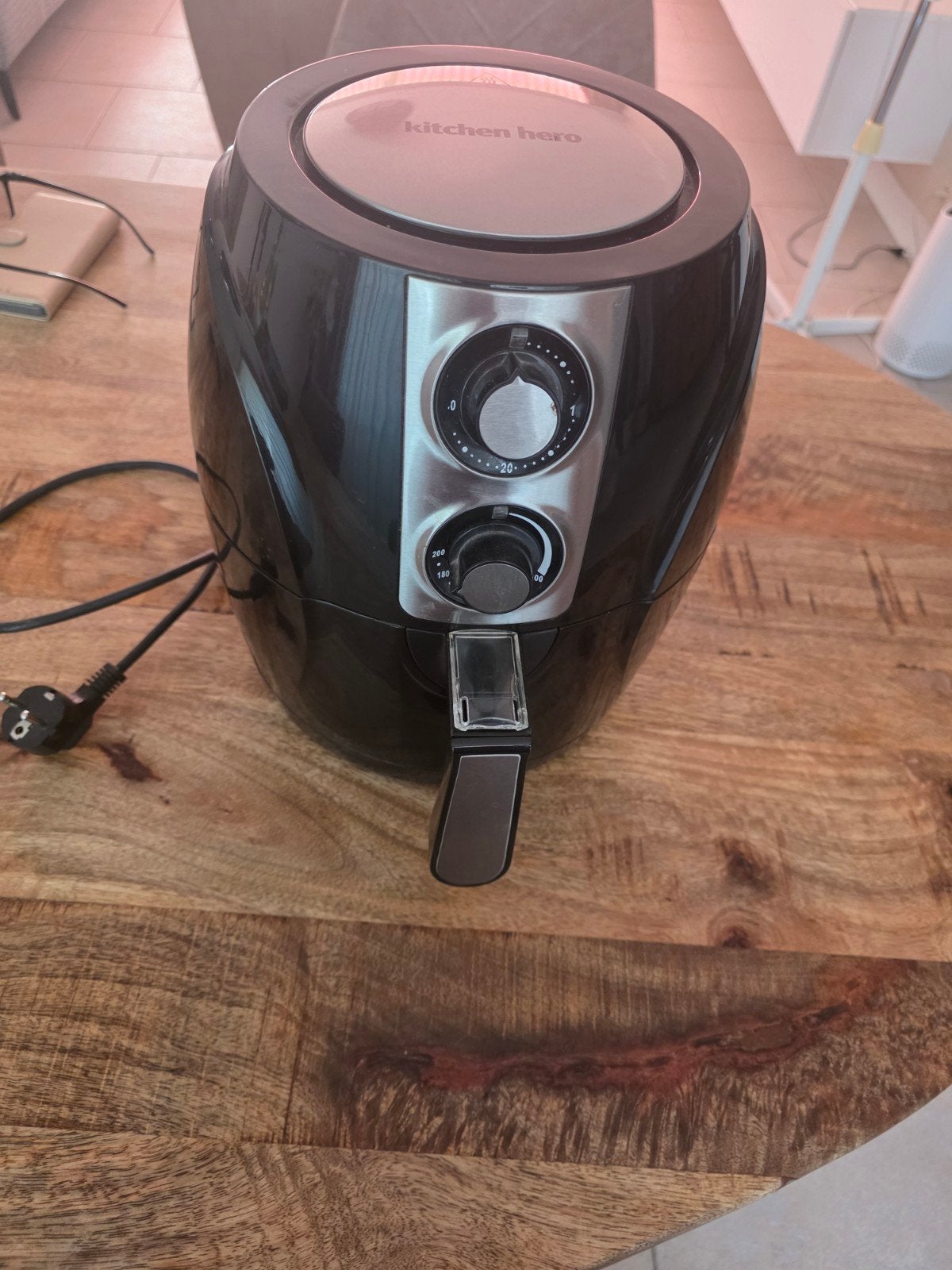 Kitchen Hero Airfryer - Zo goed als nieuw, Ophalen of Verzenden, Zo goed als nieuw, Airfryer, Minder dan 750 gram