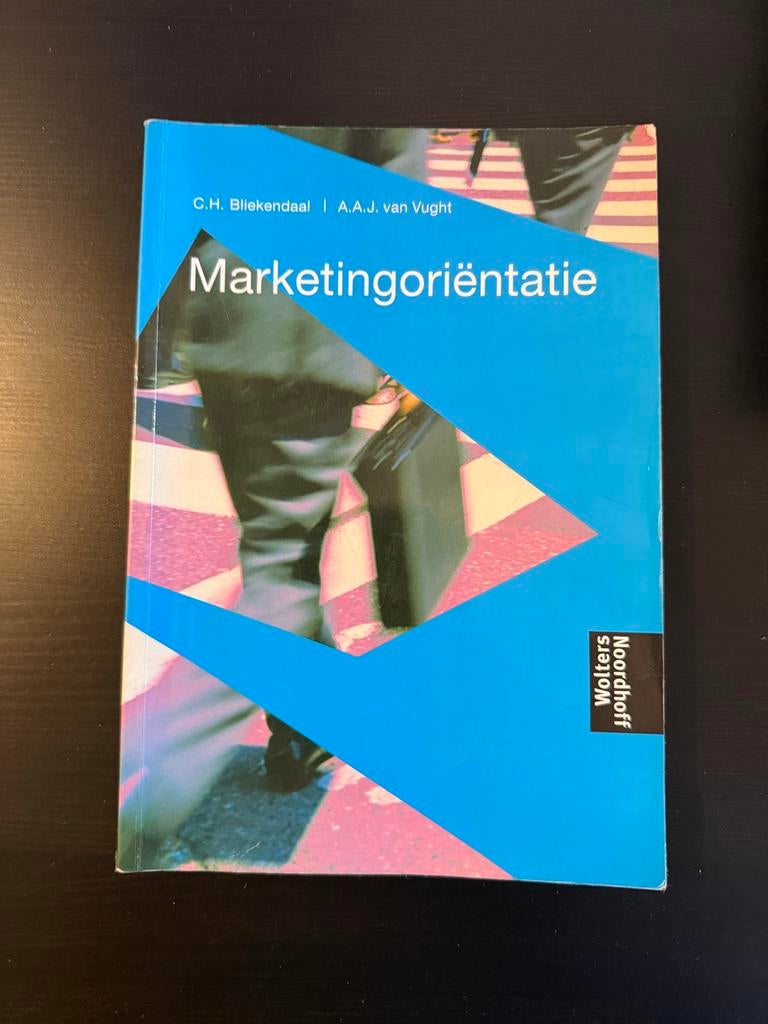 Boek Marketingoriëntatie, Ophalen of Verzenden, Gamma, Gelezen, HBO