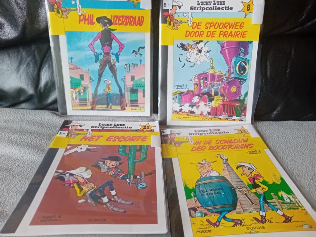 STRIPBOEKEN VAN LUCKY LUKE. 5 EURO PER STUK, Meerdere stripboeken, Ophalen of Verzenden, Zo goed als nieuw