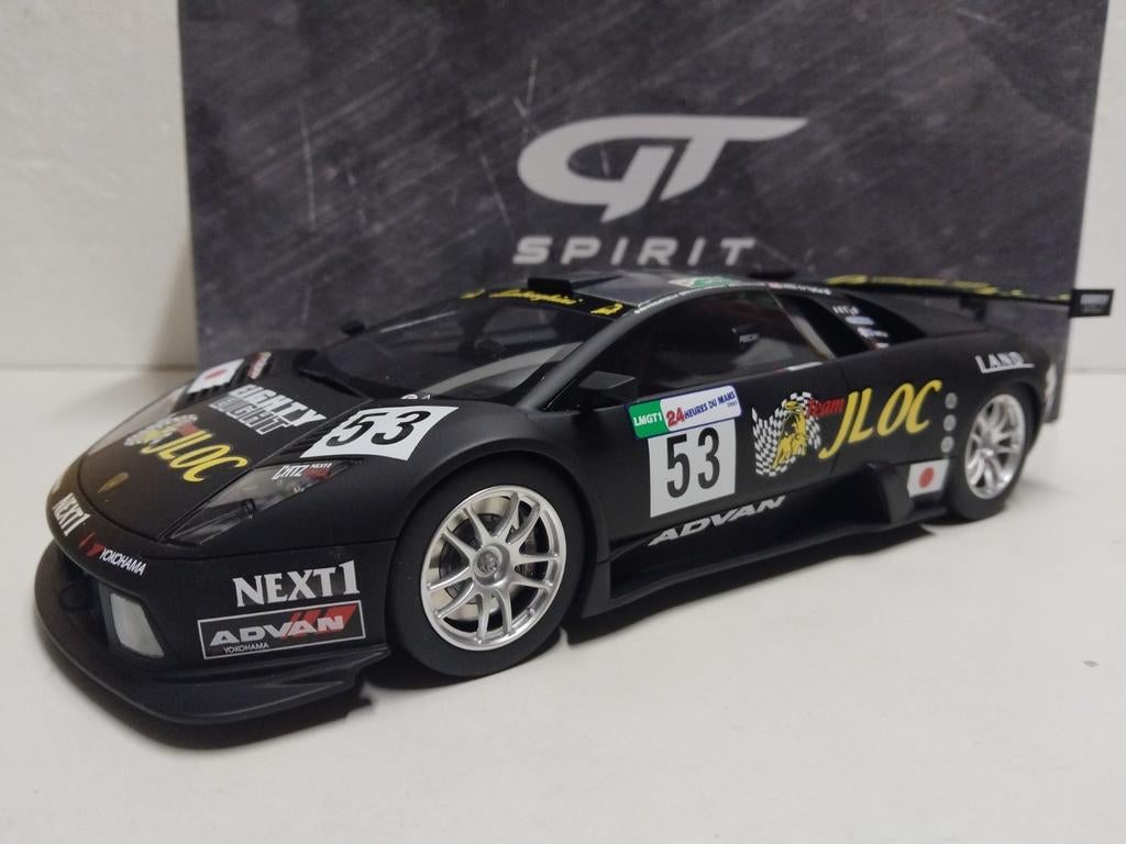 Lamborghini Murcielago GT1 J. Loc 2007 KYOSHO 1:18 KRD, Hobby en Vrije tijd, Modelauto's | 1:18, Ophalen of Verzenden, Zo goed als nieuw
