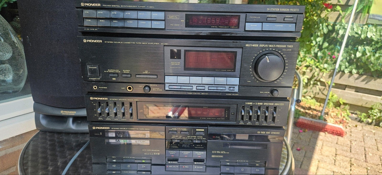 PIONEER STEREO SET TYPE F-Z91L MET LUIDSPREKERS, Ophalen, Gebruikt, Tuner of Radio, Pioneer