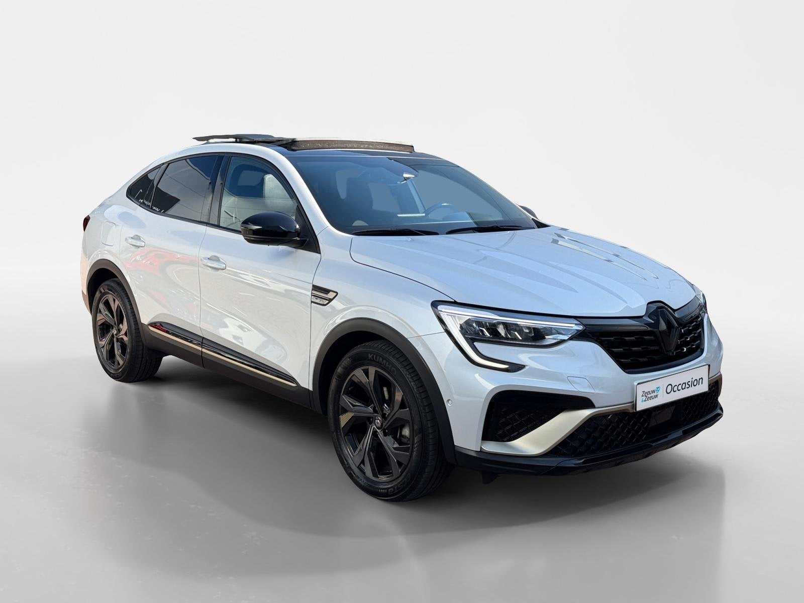 Renault Arkana 1.6 E-Tech hybrid 145 E-Tech engineered | Zee, Auto's, Gebruikt, Euro 6, Wit, Origineel Nederlands
