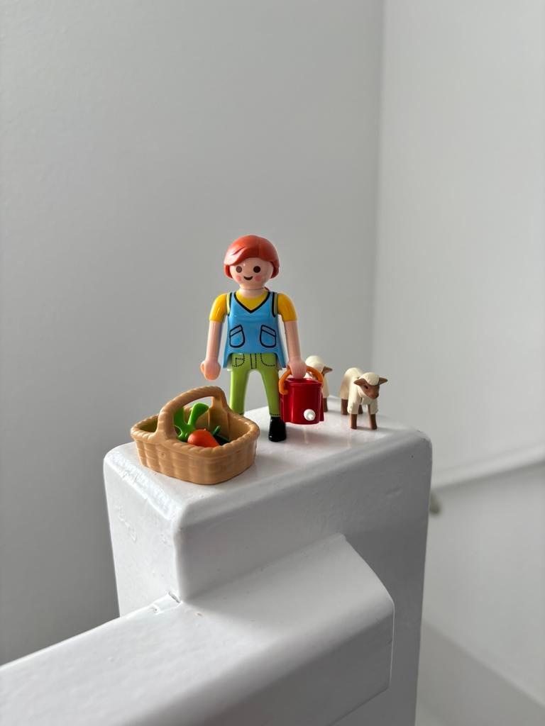 Playmobil Boerin met schapen (4765), Ophalen of Verzenden, Zo goed als nieuw