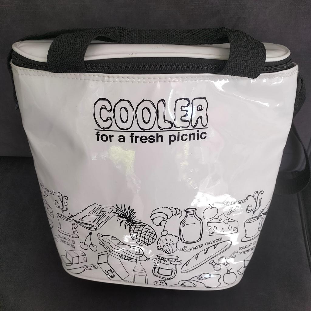 Cooker koeltas wit tas koelbox thermo-picknicktas isolatie, Caravans en Kamperen, Ophalen of Verzenden, Zo goed als nieuw, Koeltas
