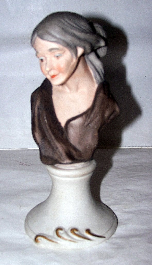 Vintage Capodimonte beeld. Izgs., Ophalen of Verzenden, 20 - 50 cm, Beeld, Meerkleurig