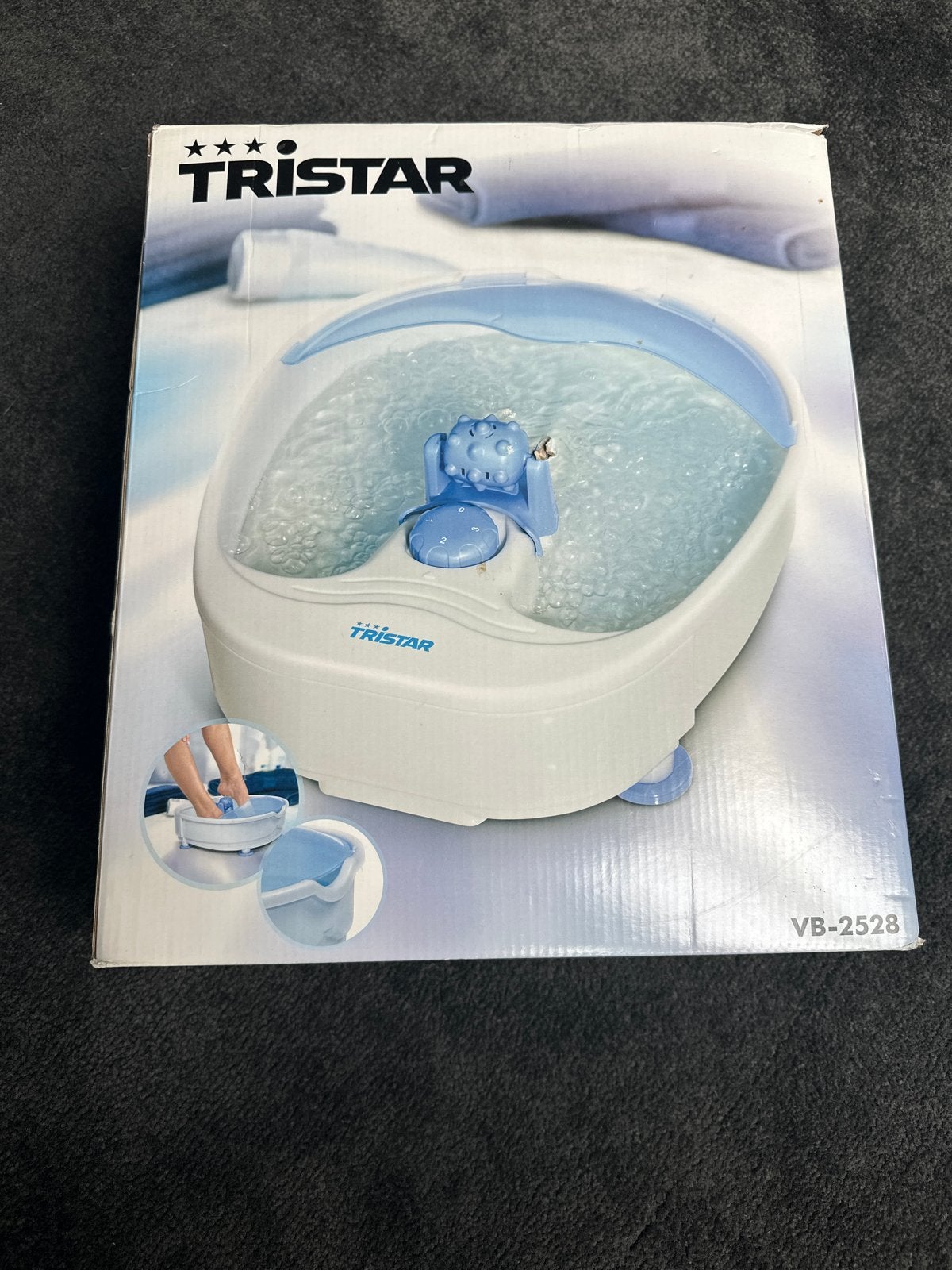 Tristar Voetenbad met Bubbel- en Massagefunctie, Ophalen of Verzenden, Zo goed als nieuw, Hand- en Voetverzorging