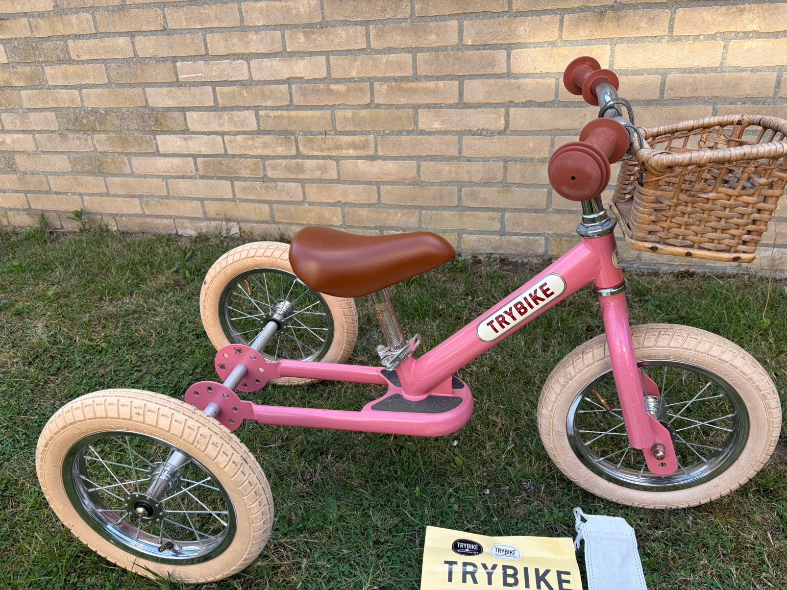 Roze trybike fiets, Ophalen, Zo goed als nieuw, Overige merken