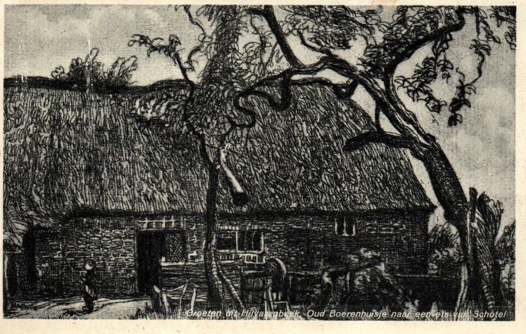 Ansichtkaart Hilvarenbeek, Ophalen of Verzenden, Noord-Brabant
