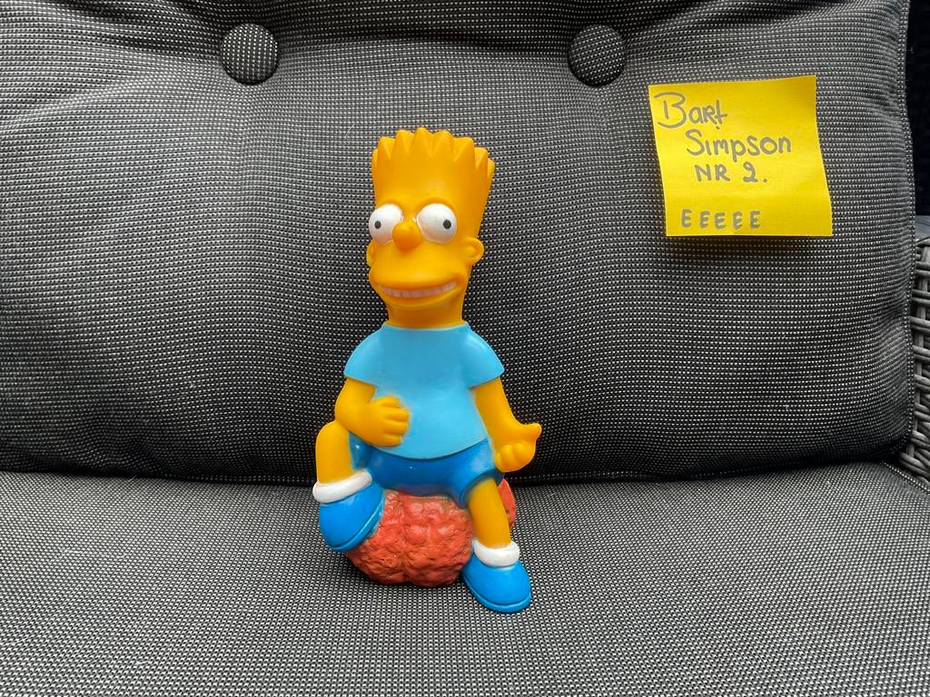 Zgan, niet kapot, Matt Groening Bart Simpson spaarpot 1991, Verzamelen, Ophalen, Overige figuren, Zo goed als nieuw, Beeldje of Figuurtje