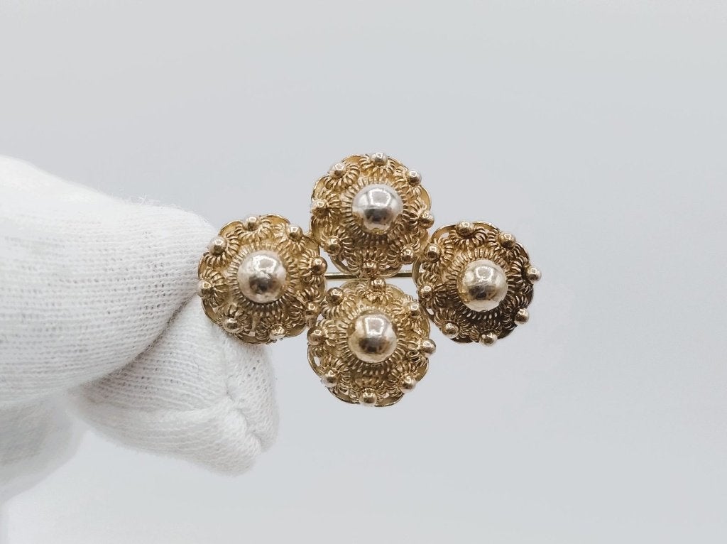 Zilveren Zeeuwse knop broche, 835, Info@zilverwebsite.nl, Verzenden, Minder dan 4 cm, Zo goed als nieuw