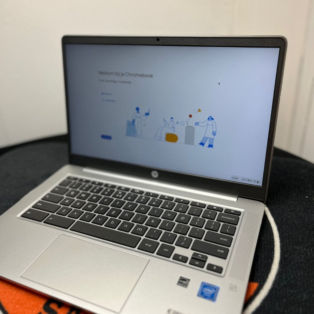 HP Chromebook 14a-na0416nd 64GB eMMC | Nieuw € 259.99, ., Nieuw, Ophalen of Verzenden, .