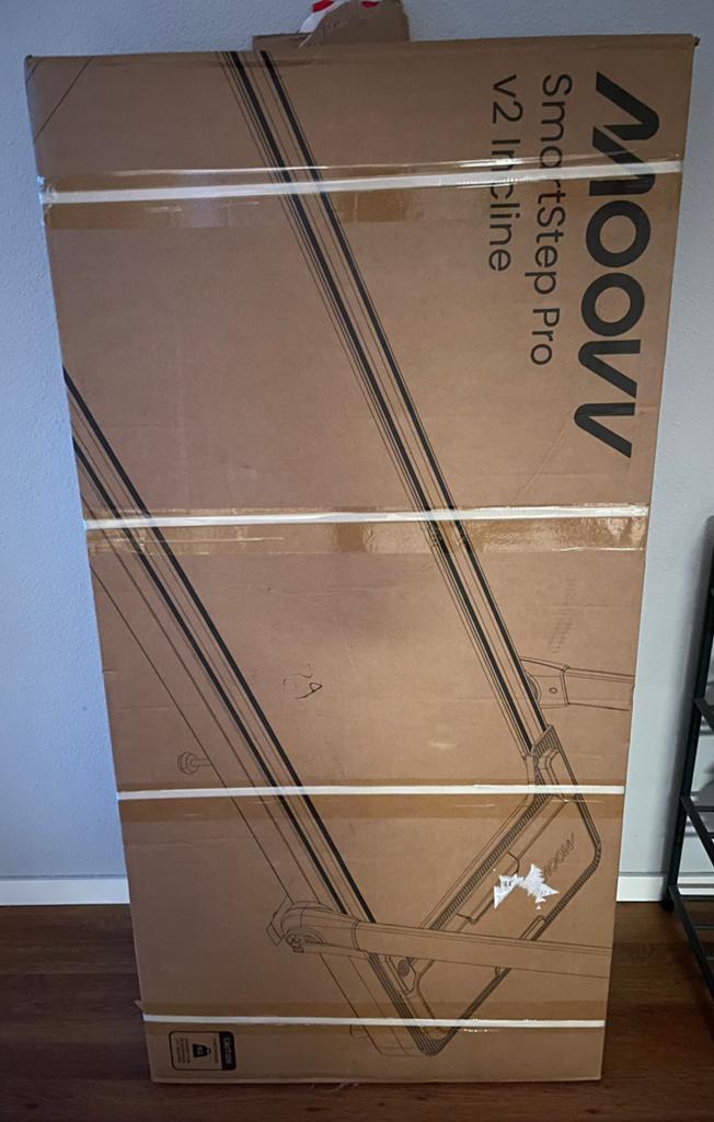 Moovv loopband incline met hellingfunctie voor thuis nieuwe, Ophalen, Zo goed als nieuw, Loopband