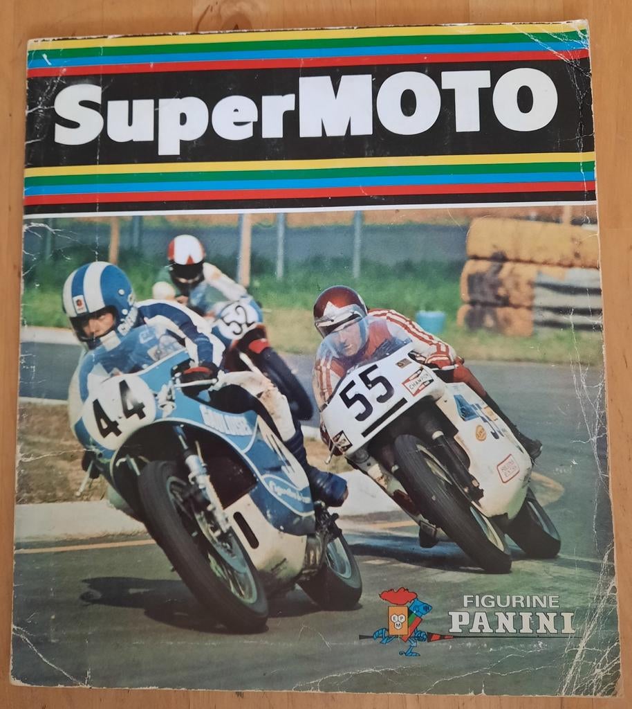 Panini SuperMOTO Stickerboek - Vintage Motorcross Album, Boeken, Ophalen of Verzenden, Gelezen, Panini, Algemeen