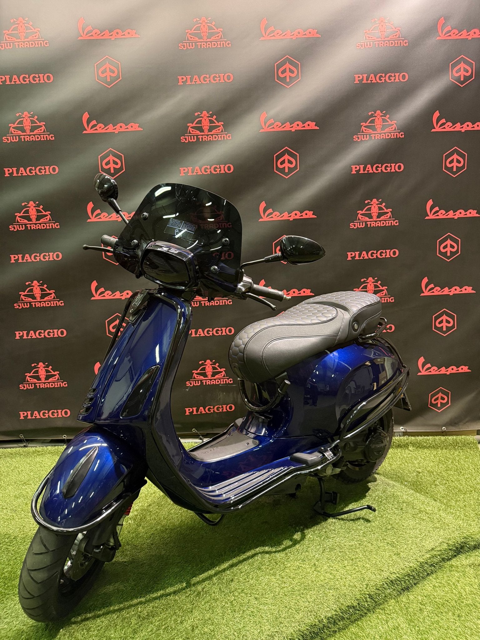 Vespa Sprint 2021 Brom / Custom Midnight Blue / RS Zadel /, -, -, Ophalen of Verzenden, -