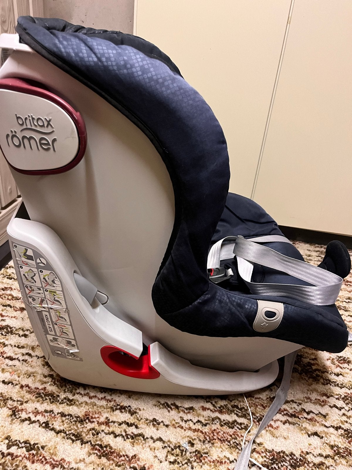 Britax Römer King II (ATS/LS) autostoel, Romer, Verstelbare rugleuning, 9 t/m 18 kg, Ophalen of Verzenden