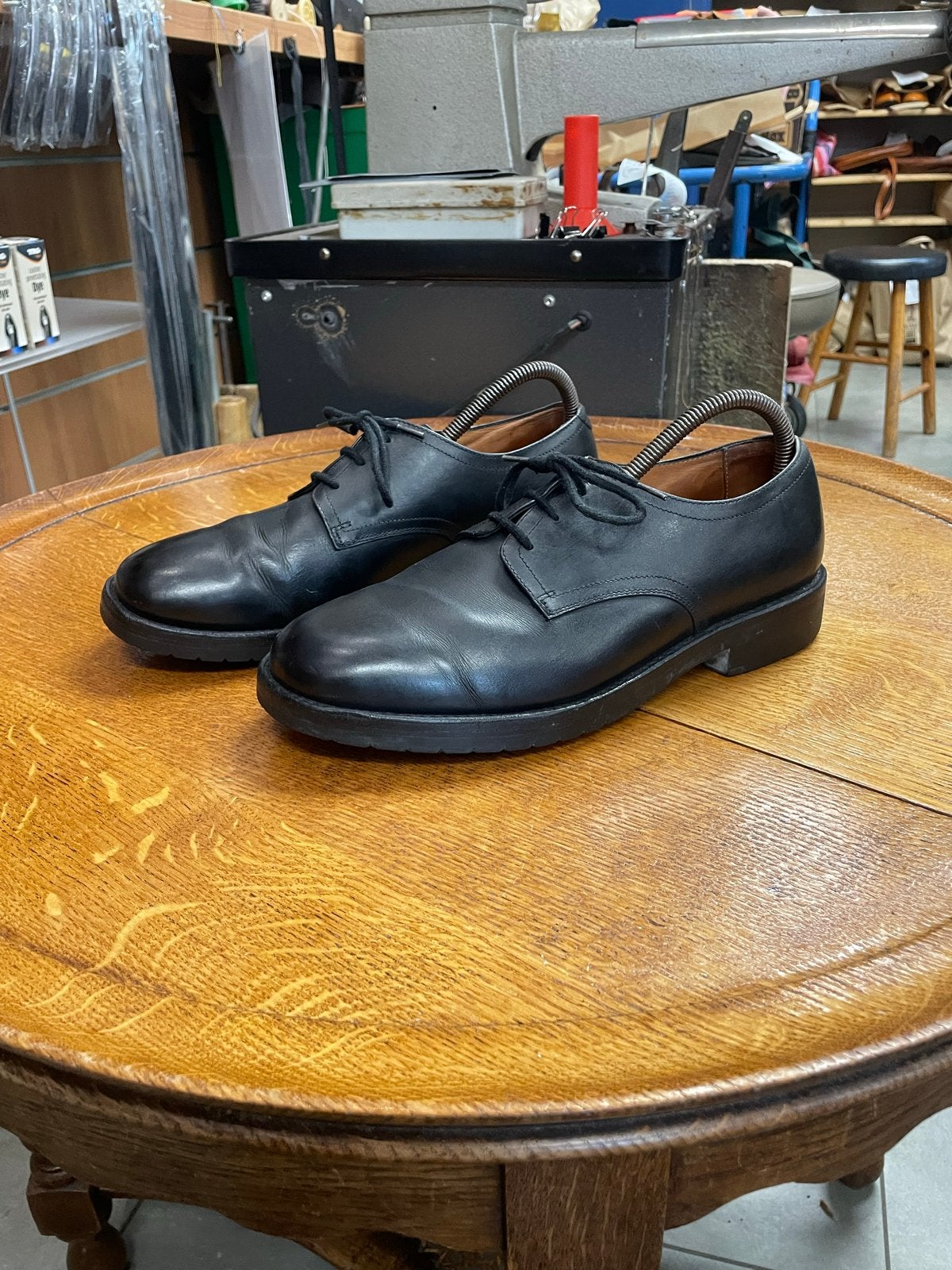 Van Lier schoenen maat 41,5 - Zwart, zo goed als nieuw, Ophalen of Verzenden, Zo goed als nieuw, Zwart, Veterschoenen