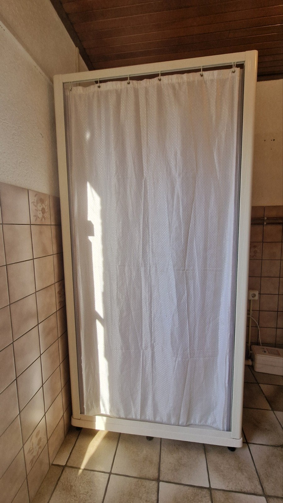 Complete en ruime zorgdouche, ook perfect voor verbouwing, Doe-het-zelf en Verbouw, Sanitair, Ophalen
