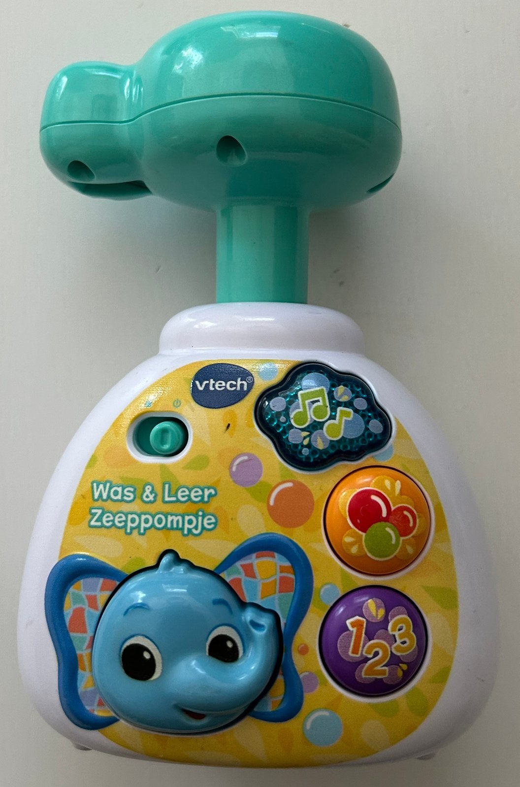 Het VTech Was & Leer Zeeppompje ZGAN Nederlands sprekend, Ophalen of Verzenden, Zo goed als nieuw, 6 maanden tot 2 jaar