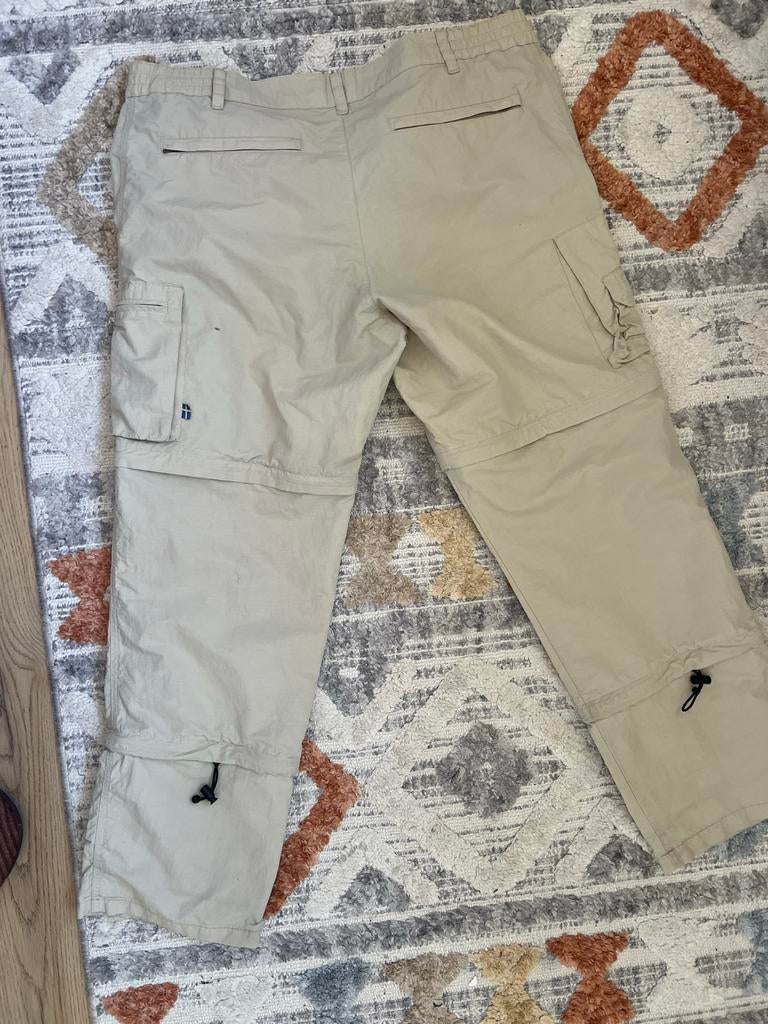 Fjällräven afritsbroek - Beige, Kleding | Dames, Broeken en Pantalons, Beige, Maat 42/44 (L), Ophalen of Verzenden, Zo goed als nieuw