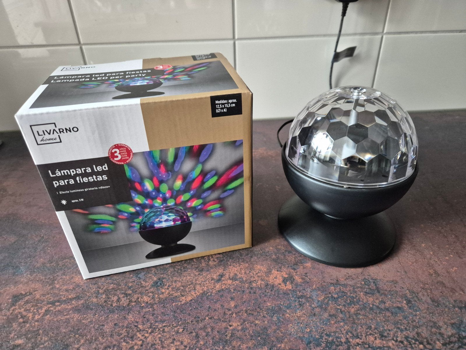 Disco verlichting, Muziek en Instrumenten, Licht en Laser, Ophalen of Verzenden, Nieuw, Discobol