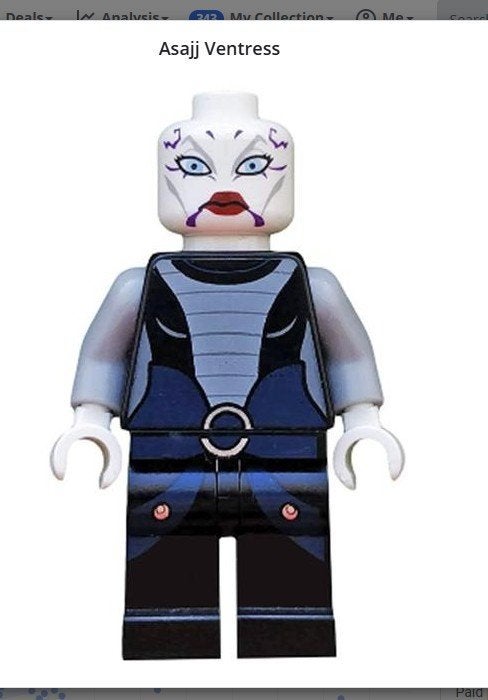 Lego Star Wars sw0318 Asajj Ventress + lightsabers, Star Wars, Lego, Ophalen of Verzenden, Zo goed als nieuw