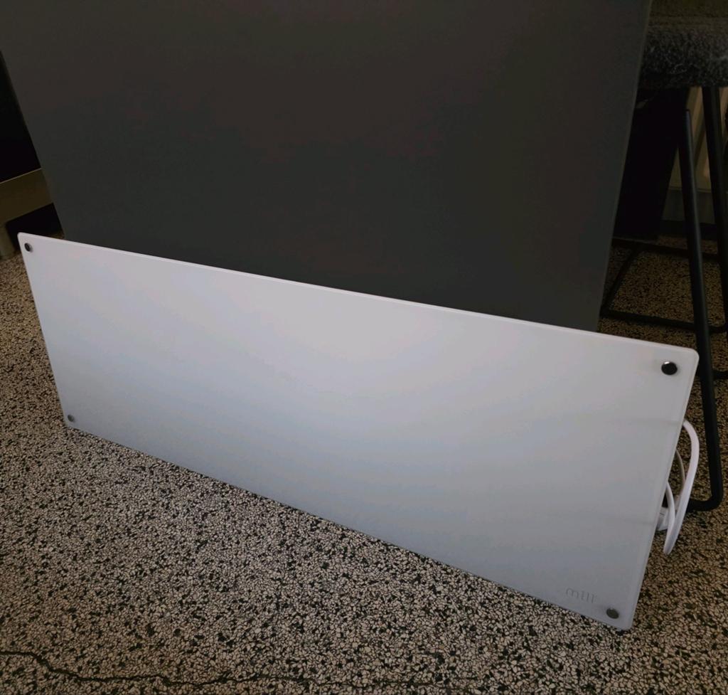 Mill elektrische verwarming - 107x40 cm, Doe-het-zelf en Verbouw, Verwarming en Radiatoren, Ophalen, 30 tot 80 cm, Gebruikt, Radiator