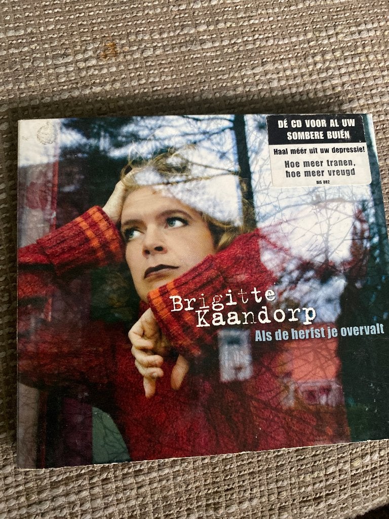 Brigitte Kaandorp - Als de herfst je overvalt CD, Cabaret of Kleinkunst, Ophalen of Verzenden, Zo goed als nieuw, Album