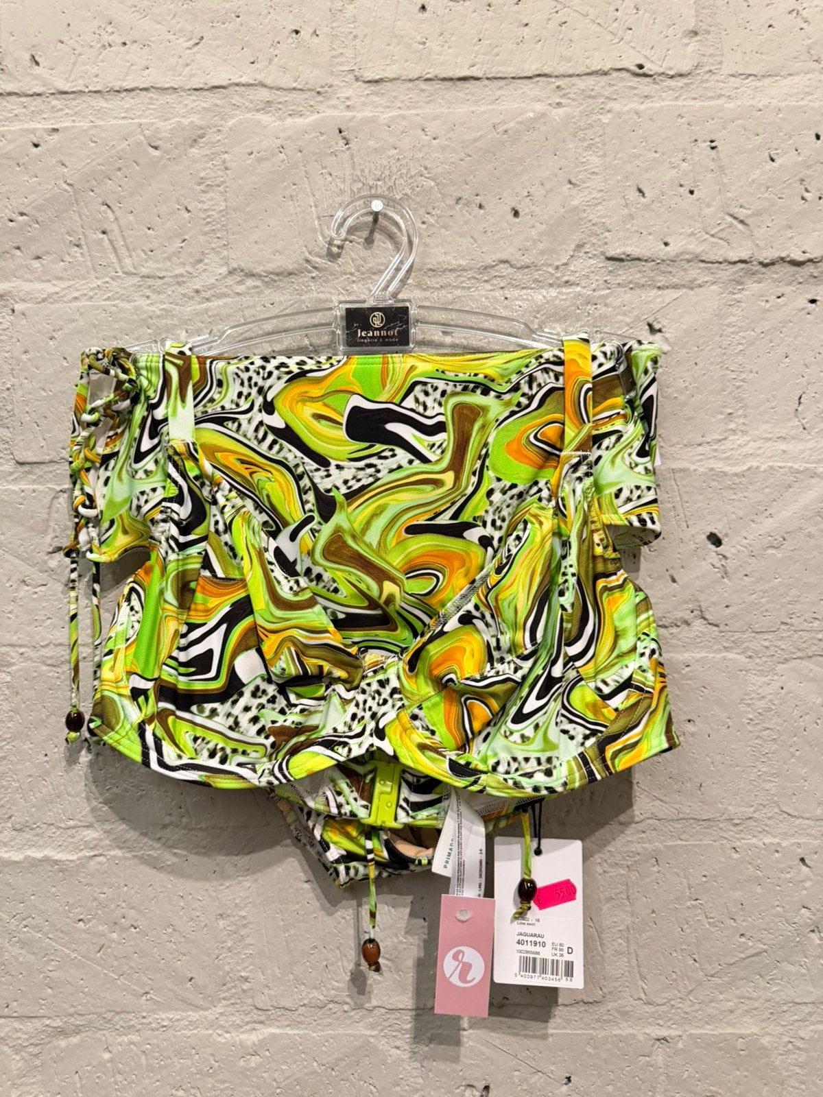 Prima Donna bikini 40/ 80D slip 42 NIEUW!! Nu €55, Ophalen of Verzenden, Nieuw, Groen, Bikini